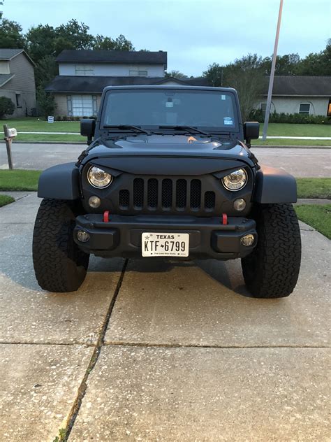 Jeep Wrangler Angry Eyes Grill