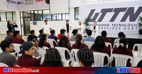 Hoy Tamaulipas Tamaulipas Alumnos De La UTTN Participaron En Campania