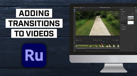 How To Add Transitions In Adobe Rush Youtube