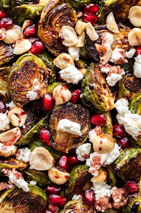 Pomegranate Brussels Sprouts Recipe Runner