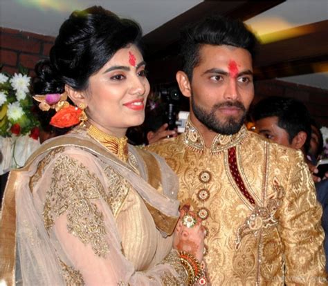 Ravindra Jadeja Wife Reeva Solanki Super Wags Hottest Wives And