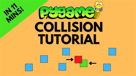 Collisions In Pygame Beginner Tutorial Youtube