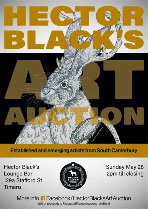 Hectors Black Art Auction South Canterbury District Website