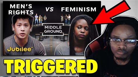 Mens Rights Vs Feminism Reaction Jubilee Youtube