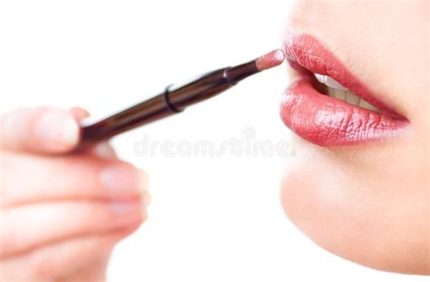 Lips Stock Photo Image Of Neck Naked Lotion Face Fatale