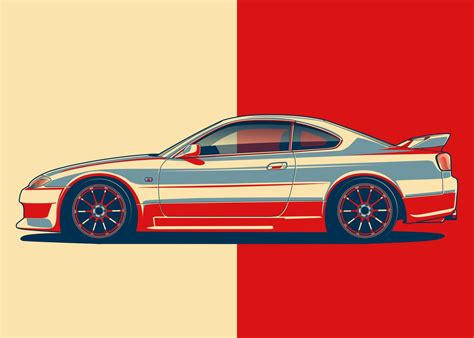 Nissan Silvia S15 Poster By Deeo Displate