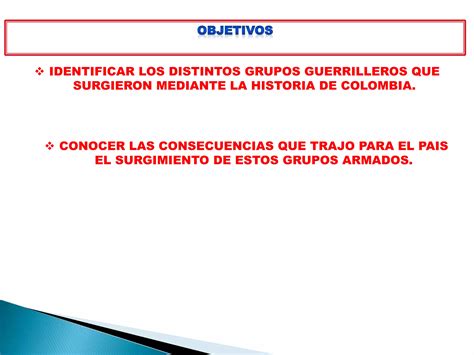 Grupos Guerrilleros En Colombia Ppt