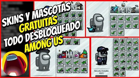 Como Tener Toda La Ropa Desbloqueada De Among Us Gratis Youtube