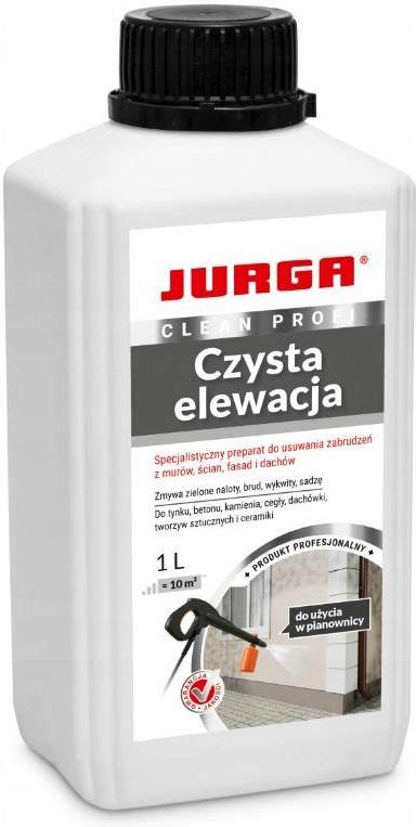 Jurga Clean Czysta Elewacja Płyn Do Mycia Fasad 1L Opinie i