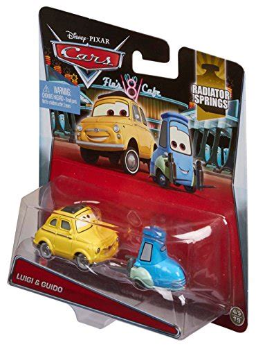 Disney Pixar Cars: Guido & Luigi Diecast Vehicle | Pricepulse