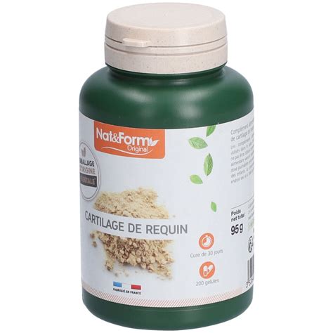 Nat Form CARTILAGE DE REQUIN 200 Pc S Redcare Pharmacie