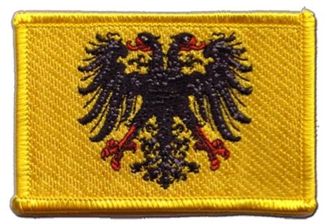 Heiliges Römisches Reich Deutscher Nation nach 1400 Aufnäher Flaggen