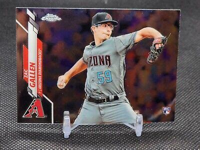 ZAC GALLEN 2020 Topps Chrome Rookie 132 RC Arizona Diamondbacks