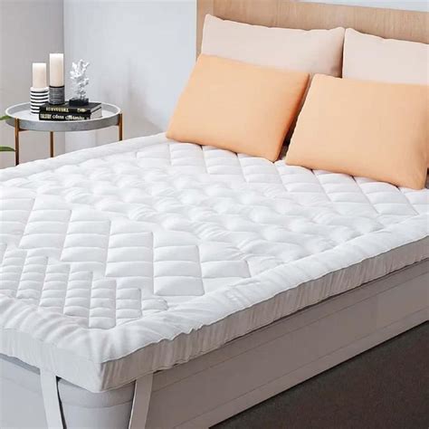 Surmatelas X Cm Prot Ge Matelas Epais Surpiquge Sur Zones