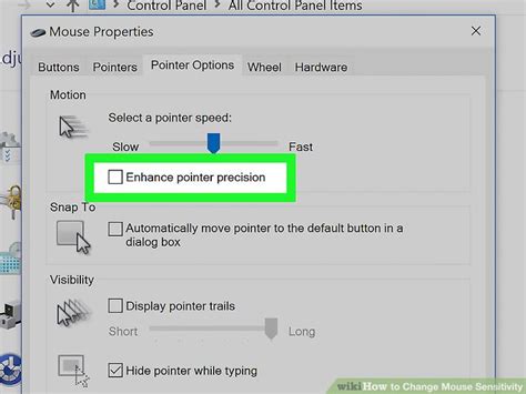 3 Ways To Change Mouse Sensitivity Wikihow