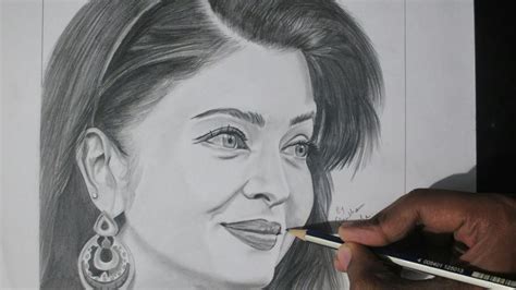 Update More Than 59 Aishwarya Rai Sketch Images Super Hot Seven Edu Vn