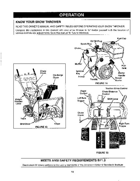 Craftsman Inch Snow Blower Owners Manual