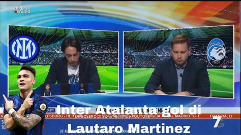 Inter Atalanta Gol Di Lautaro Artinez Telecronaca Filippo