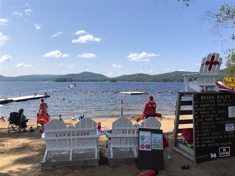 Inlet Public Beach Adirondack Experience