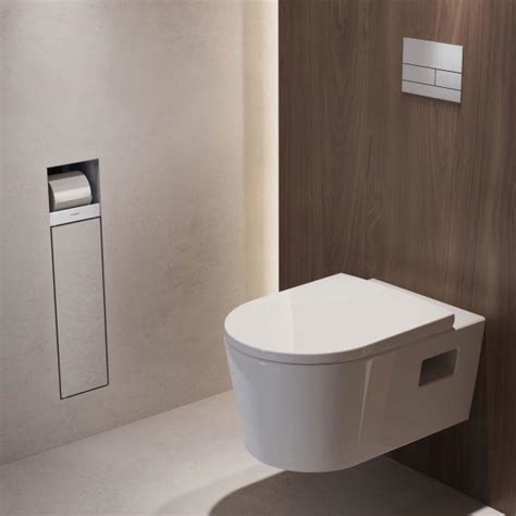 Hansgrohe Xtrastoris Rock Unterputz Wc Modul Mit Befliesbarer T R Wei