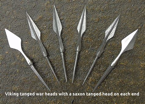 Viking And Saxon Arrowheads Brinkworth Smithy Flickr