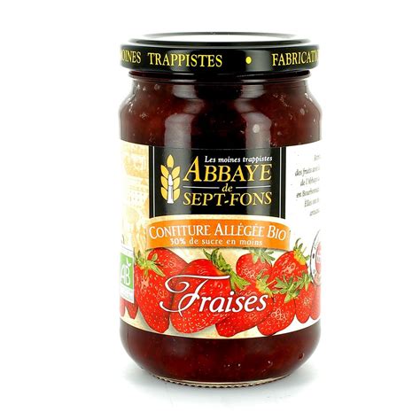 Confiture All G E De Fraises Bio G Sept Fons Abbaye Notre Dame De