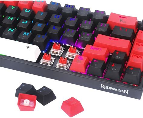 Redragon K631rgb Castor Pro Wireless Mech Gaming Keyboard 68 Keys 2