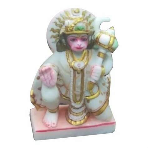 Mateshwari Moorti Art Multicolor Marble Bajrang Bali Statue At Rs