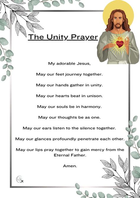 The Unity Prayer FREE PDF (Flame of Love)