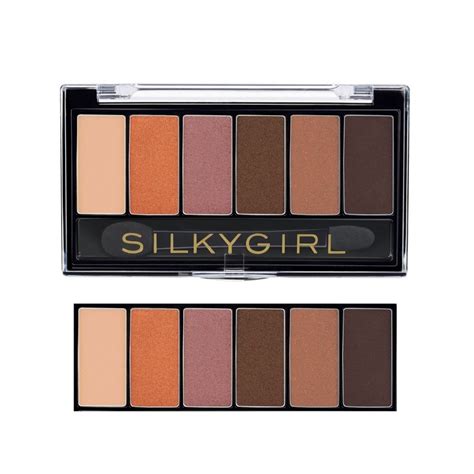 Phấn Mắt 6 Ô Silkygirl Truly Nude Eye Palette