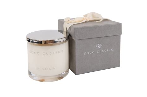 Bianca Candle Deluxe 3 Wick Coco Cuscino