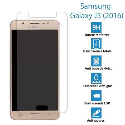 CABLING FILM PROTECTEUR d écran pour SAMSUNG GALAXY J5 2016 filtre