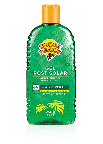 Caja X Gel Post Solar Aloe Vera G Cocoa Beach