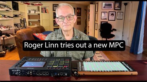 Roger Linn Tries Out A New Akai MPC YouTube