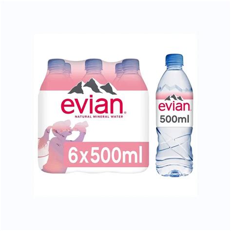 Evian Natural Mineral Water 750ml Buy Evian Natural Spring Water 15l 12pkprices For