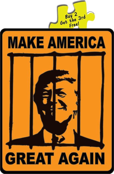 Anti Trump Lock Him Up Make America Great Again Decalp Free Same Day