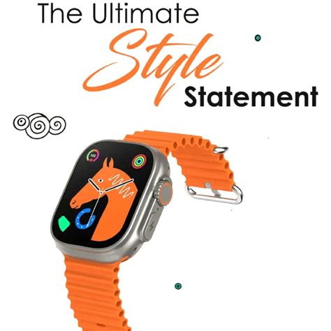 Itel Smart Watch 2 Ultra 2 ISW 32U WaterProof Orange Technology Valley