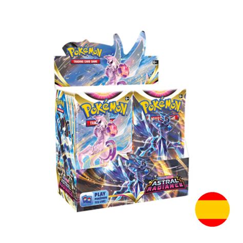 Caja De Sobres Resplandor Astral En Espa Ol Sobres Tcg Pokemon