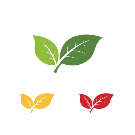 Icono De Vector De Elemento De Hoja Verde De Naturaleza Dise O De