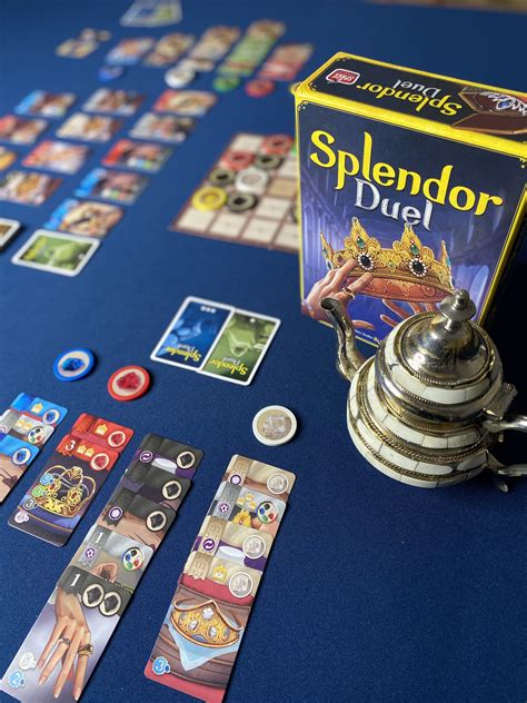 A To Zed Games Review Splendor Duel Splendor Duel