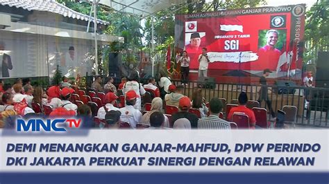 HUT Ke 2 Seknas Ganjar Indonesia Siap Menangkan Ganjar Mahfud Jadi