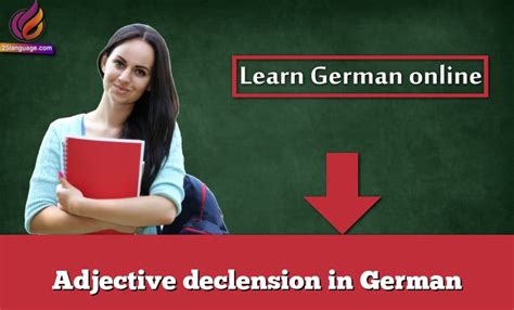 Adjective Declension In German Learn German Online