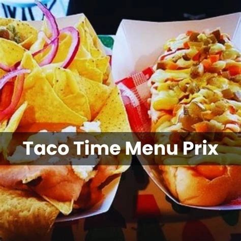 D Couvrez Les Saveurs Authentiques Du Mexique Avec Notre Menu Taco Time