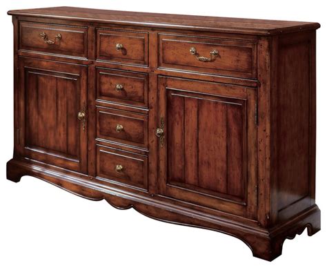 Hooker Furniture Waverly Place Buffet Traditional Buffets And Sideboards By Seldens Furniture