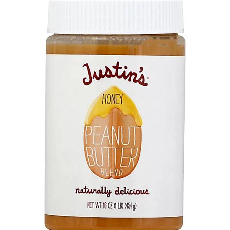 Justins Peanut Butter Honey Blend 16 Oz Safeway