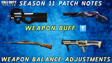 Cod Mobile Season 11 Waffenbalance Änderungen Alle Buffs Und Nerfs