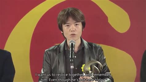Video: Masahiro Sakurai's speech from the Japan Game Awards 2019