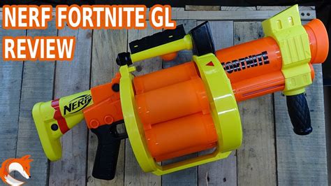 Review Nerf Fortnite Gl Unboxing Huge Blaster Youtube