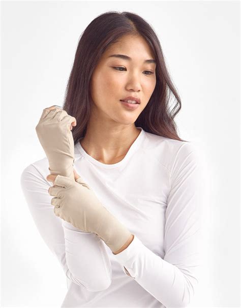 Uv Fingerless Sun Gloves Upf 50 Solbari