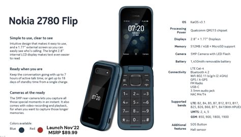 Nokia 2780 Flip Phone Manual